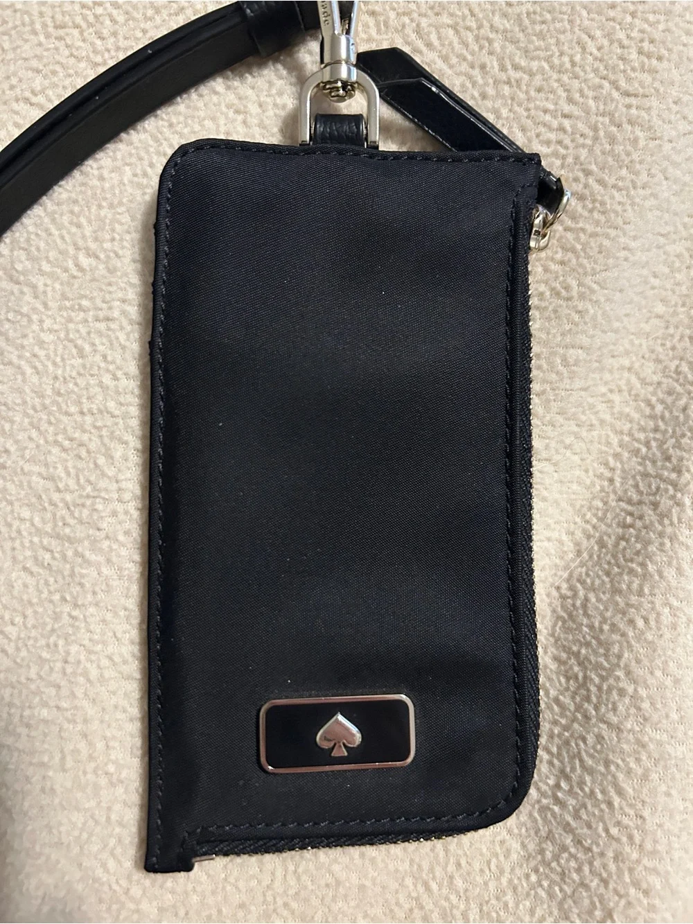 Card Case Lanyard - Black Dawn Kate Spade!